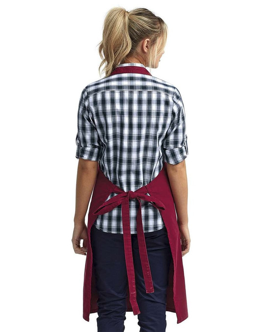 Artisan Collection by Reprime RP137 - Unisex "Calibre" Heavy Cotton Canvas Pocket Apron