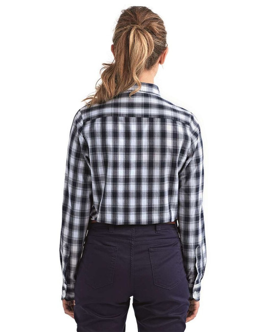 Artisan Collection by Reprime RP350 - Women's Mulligan Check Cotton Dress Shirt