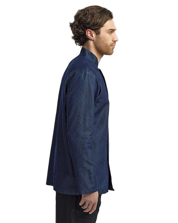 Artisan Collection by Reprime RP660 - Chaqueta de chef de mezclilla unisex
