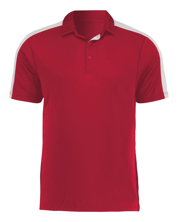 Augusta Sportswear 5028 - Polo Vital bicolor para hombre