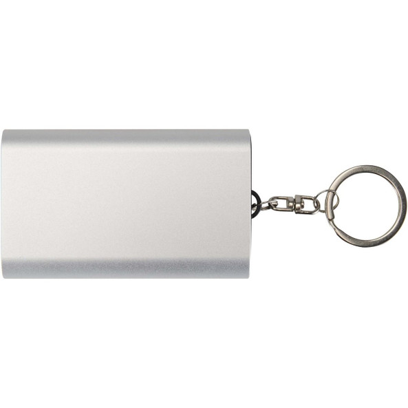 Batterie de secours Arcturus en aluminium recyclé de 2 000 mAh avec porte-clés - EgotierPro 124517