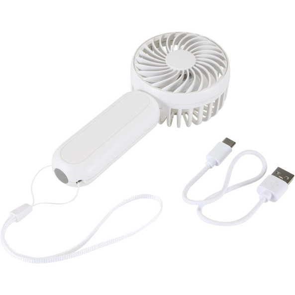 Ventilateur portable en plastique recyclé Aervia - EgotierPro 124519