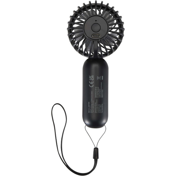 Ventilateur portable en plastique recyclé Aervia - EgotierPro 124519