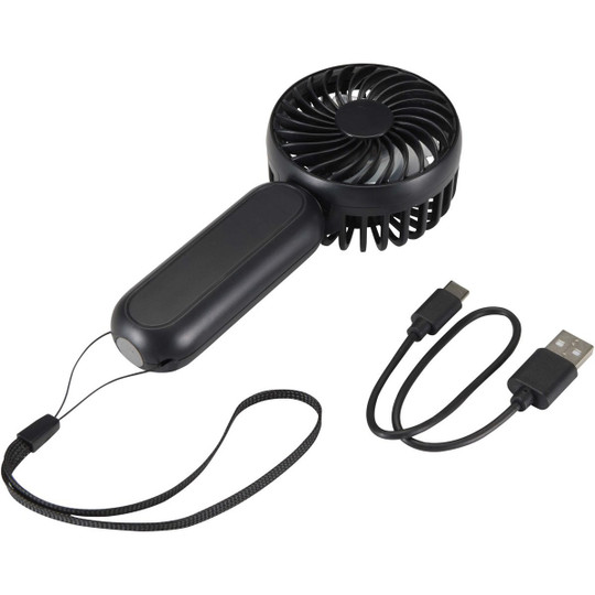 Aervia recycled plastic portable fan - EgotierPro 124519