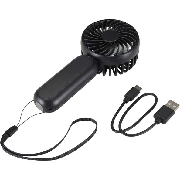 Ventilateur portable en plastique recyclé Aervia - EgotierPro 124519