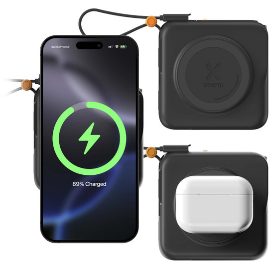 Xtorm 124603 - TravelPro 30 W, 10.000 mAh, 3 in 1 Reiseladegerät