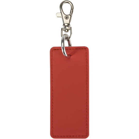 Resi Plus GRS recycled rectangle charm keychain - EgotierPro 130141