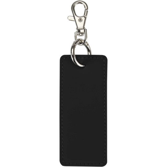 Resi Plus GRS recycled rectangle charm keychain - EgotierPro 130141