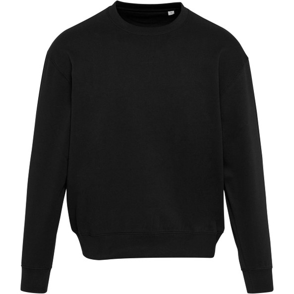 Elevate 39564 - Pull unisexe OCS en coton bio oversize à col rond Boris de 280 g/m2