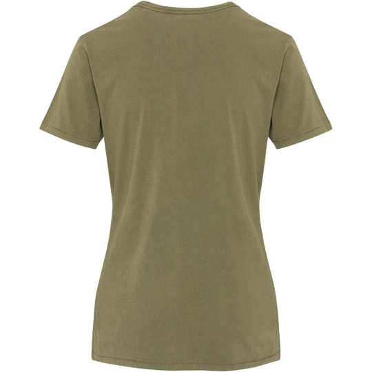 Elevate 39566 - Nanaimo kortærmet, forvasket t-shirt til kvinder 160 g/m2
