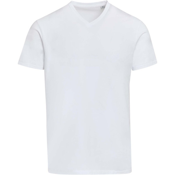 Elevate 39665 - Balfour unisex tričko s krátkým rukávem a výstřihem do V z organické OCS bavlny o gramáži 200 g/m²