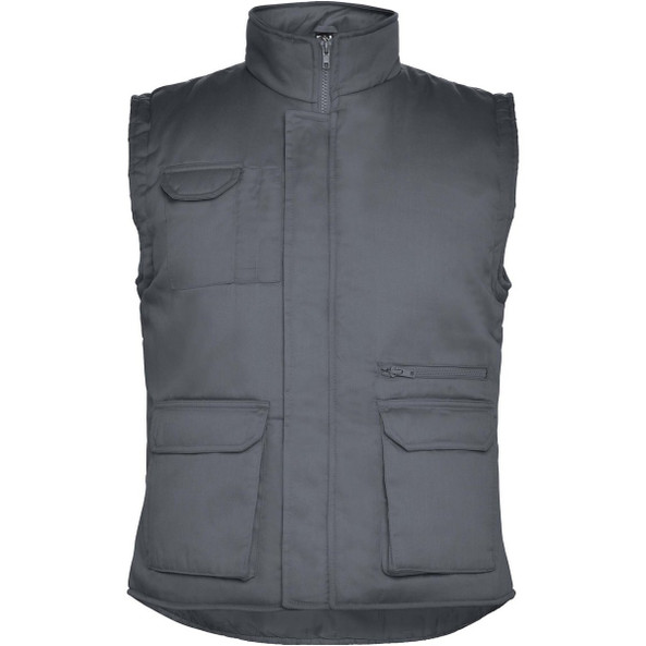 Roly WRK R5067 - Almanzor multi-purpose workwear bodywarmer with high neck