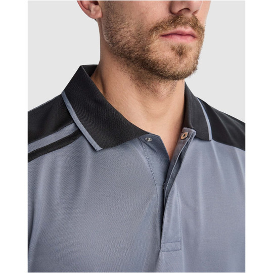 Roly WRK R8410 - Samurai 160 g/m2 unisex antibacterial short sleeve polo