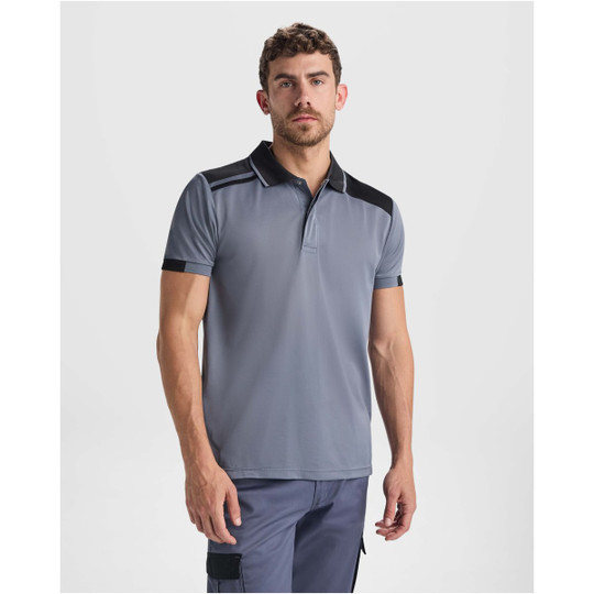 Roly WRK R8410 - Samurai 160 g/m2 unisex antibacterial short sleeve polo