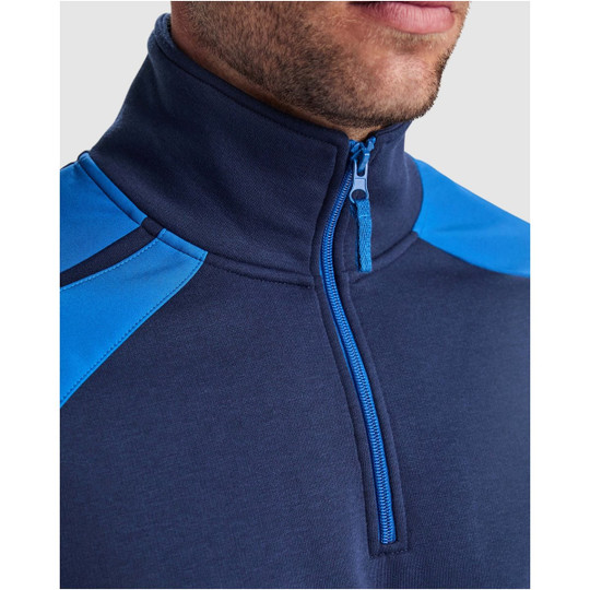 Roly WRK R8413 - Maverick 280 g/m2 men's half zip sweater