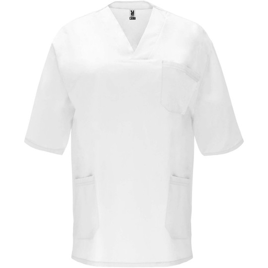 Roly WRK R9098 - Panacea unisex kortærmet servicetop 160 g/m2