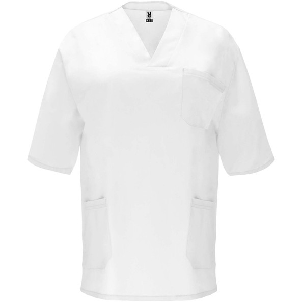 Roly WRK R9098 - Panacea 160 g/m2 bluzka do pracy unisex z krótkim rękawem