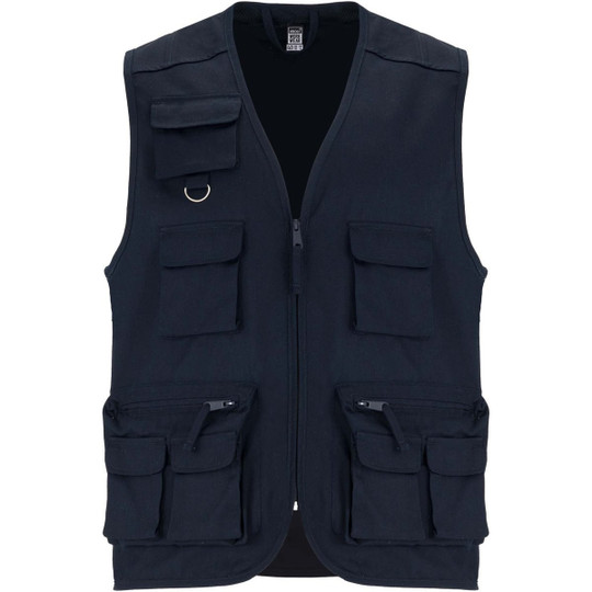 Roly WRK R9111 - Venera arbejdsvest med v-hals og flere lommer 200 g/m2