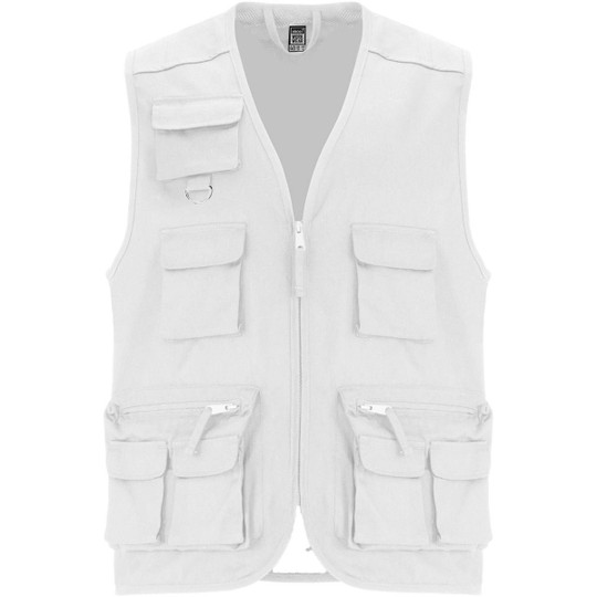 Roly WRK R9111 - Venera 200 g/m2 v-neck multi-pocket workwear vest