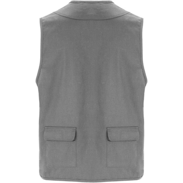 Roly WRK R9111 - Gilet de travail multi-poches à col en V Venera de 200 g/m2