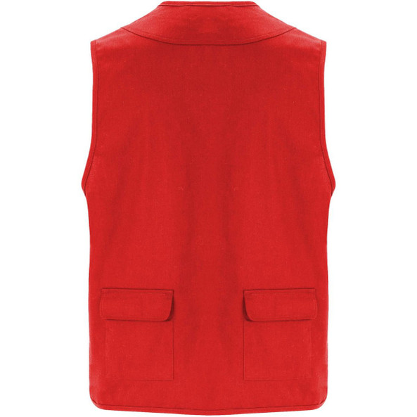 Roly WRK R9111 - Venera 200 g/m2 v-neck multi-pocket workwear vest