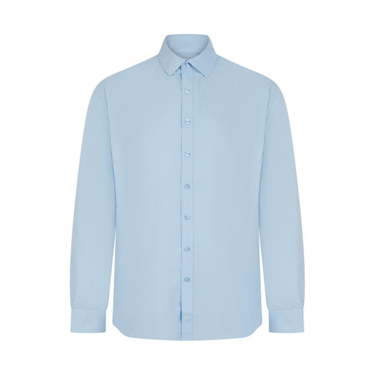 HENBURY HY582 - MEN'S LONG SLEEVED 'COTTON FEEL' COOLPLUS® SHIRT