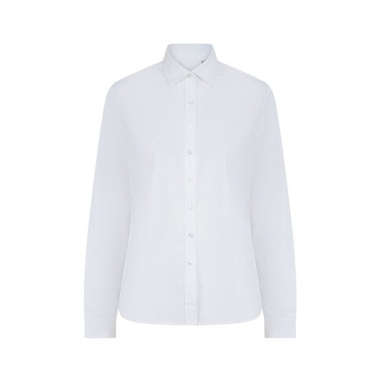 HENBURY HY583 - LADIES' LONG SLEEVED 'COTTON FEEL' COOLPLUS® SHIRT