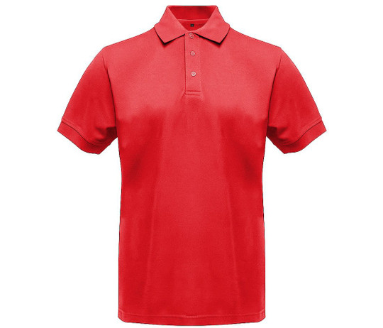 BLACK&MATCH BM100 - Contrasting button poloshirt