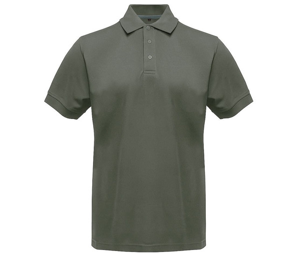 BLACK&MATCH BM100 - Contrasting button poloshirt