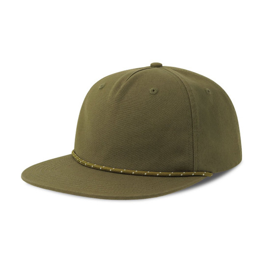 ATLANTIS AT315 - Flat visor cap with piping