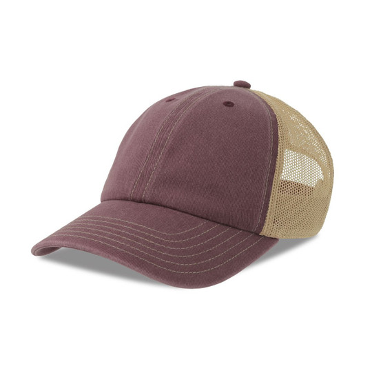 ATLANTIS AT319 - Two-tone 6-panel vintage style cap