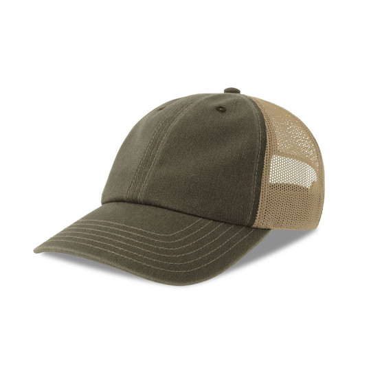 ATLANTIS AT319 - Two-tone 6-panel vintage style cap