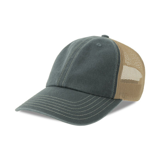 ATLANTIS AT319 - Zweifarbige 6-Panel Vintage-Stil Kappe
