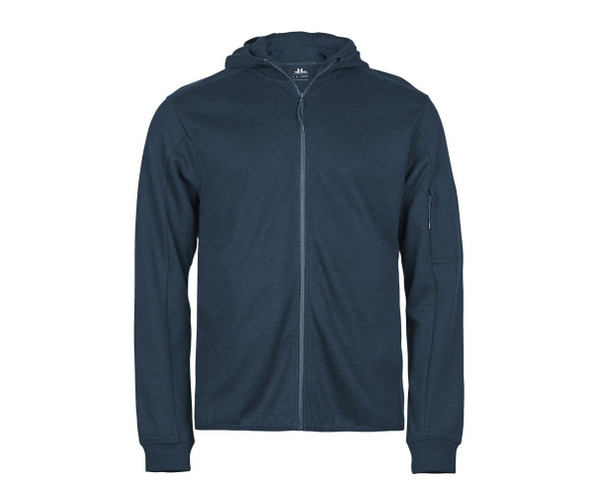 TEE JAYS TJ5706 - ATHLETISK HUVA FULL ZIP TRÖJA