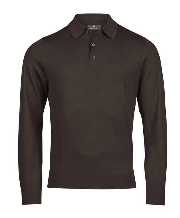 TEE JAYS TJ6002 - Long-sleeve wool polo