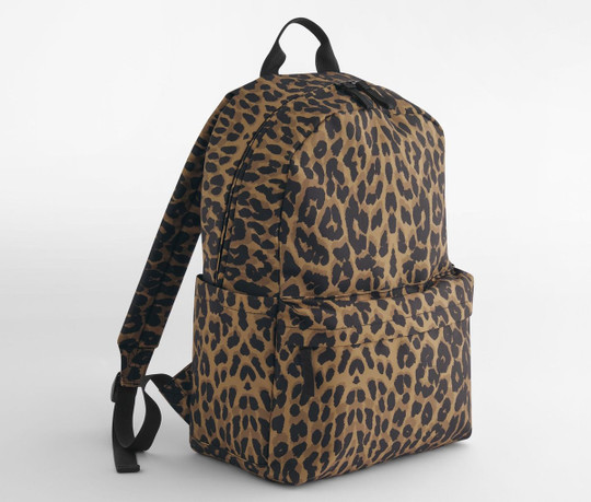 BAGBASE BG195 - Leopard print backpack