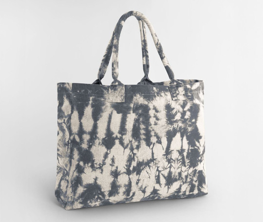 WESTFORD MILL WM930 - Tie-dye canvas tote bag