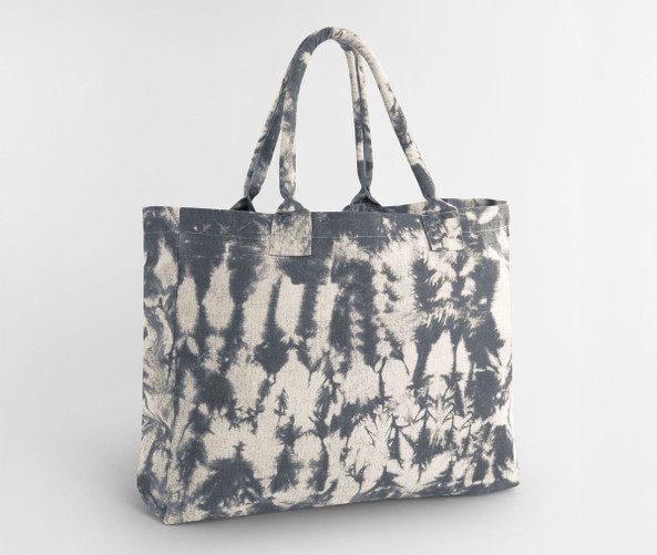 WESTFORD MILL WM930 - Tie-dye canvas tote bag