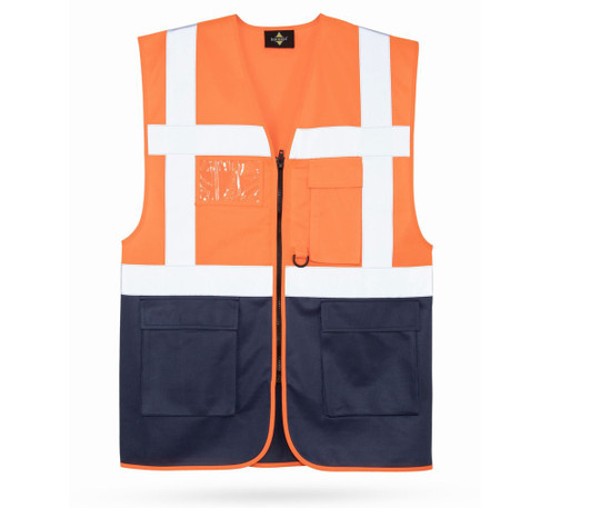 KORNTEX KX226 - Multifunktionale Warnweste mit Taschen