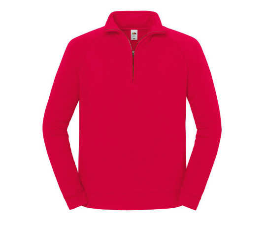 FRUIT OF THE LOOM SC2288 - Zipped collar sweatshirt