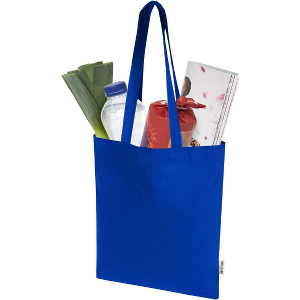 Sac shopping Peru Blend en coton recyclé GRS 180 g/m2 7 L - EgotierPro 120789
