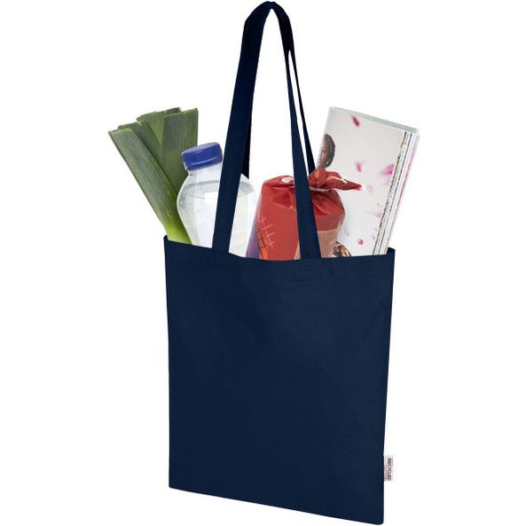 Peru Blend 180 g/m² GRS recycled cotton tote bag 7L - EgotierPro 120789