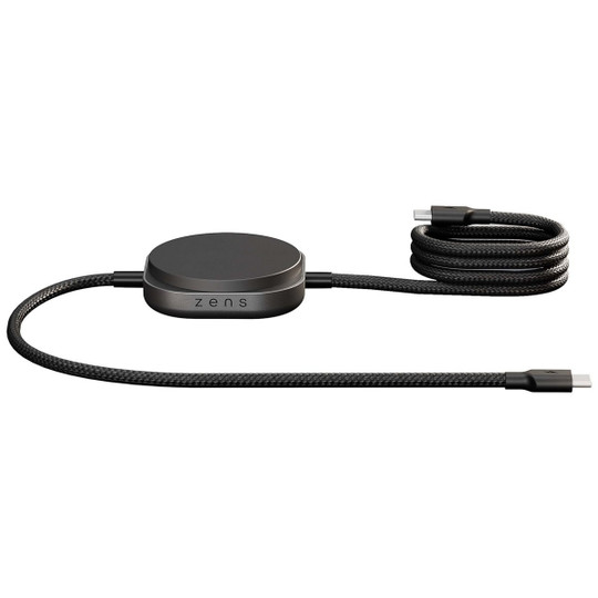Zens 120821 - Câble de charge USB-C 2-en-1 de 240 W Zens Pro 2