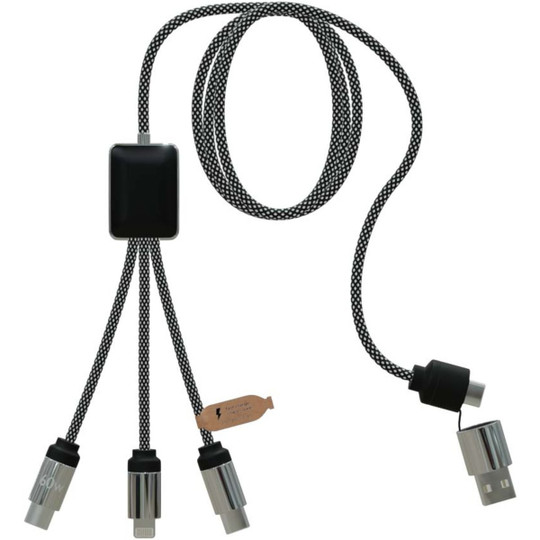 SCX.design 2PX213 - C33 60W Type-C charging cable with dual light-up logo