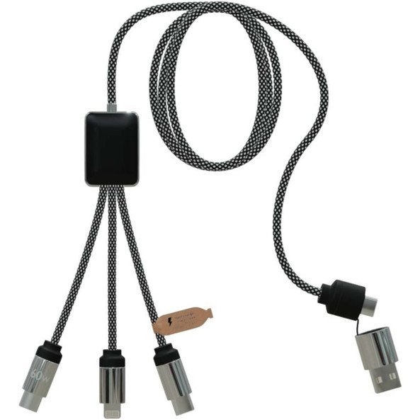 SCX.design 2PX213 - C33 60W Type-C charging cable with dual light-up logo