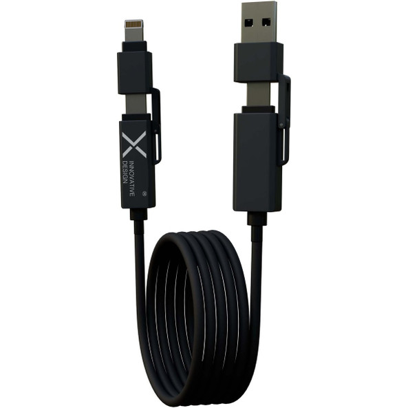 SCX.design 2PX215 - C59 100 W magnetisches Silikon Ladekabel