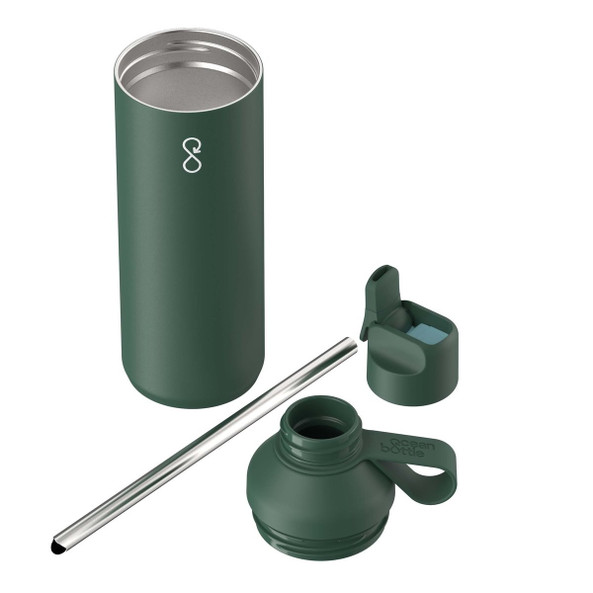 Ocean Bottle 100940 - Peak GO 710 ml vandflaske af genvundet rustfrit stål
