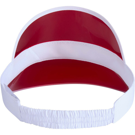 Bright cap with transparent visor - EgotierPro 39571