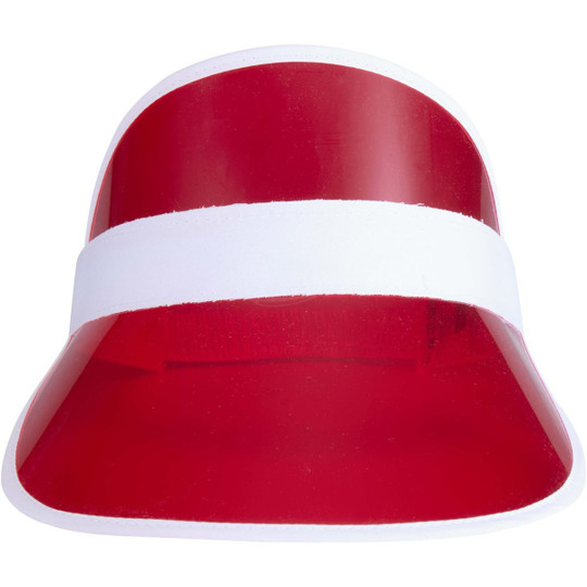 Bright cap with transparent visor - EgotierPro 39571