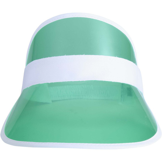Bright cap with transparent visor - EgotierPro 39571